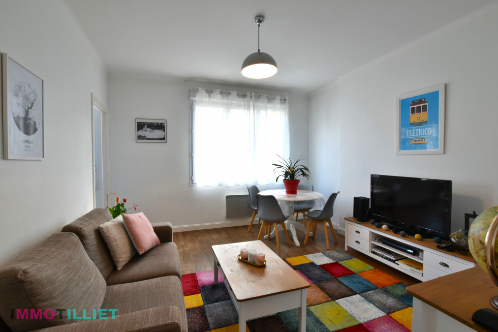 Vente Appartement 50m² 2 Pièces à Lorient (56100) - Immotilliet